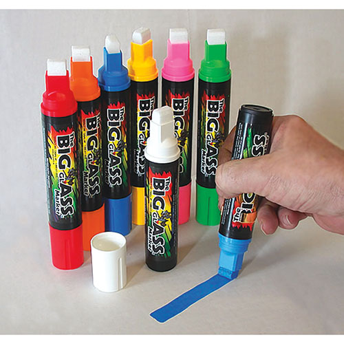 Big Glass Marker, Windshield Markers Kit, Windshield Advertising, Water Based Marker Kit, Car